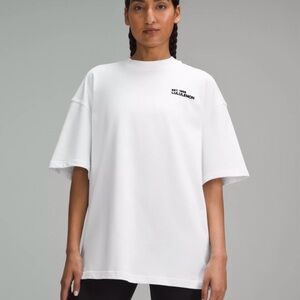 Lululemon Brushed Heavyweight Cotton Crewneck T-Shirt - White
